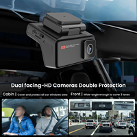 Monitor Parkir 24 Jam dengan GPS, Kartu SIM 4G LTE, Kamera Mobil 2K Lensa Ganda, Perekam Mengemudi DVR, Aplikasi UBOX PRO, Kamera Dasbor