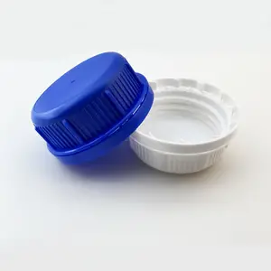 60 millimeters tamper proof screw cap PE plastic packing lids tamper evident screw cap