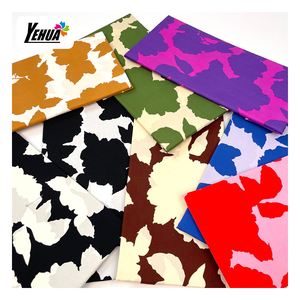 Tessuto Stampato in Poliestere Elasticizzato, Vendita all'Ingrosso, Tessuto Elasticizzato in 4 Direzioni <span class=keywords><strong>95</strong></span>% Poliestere <span class=keywords><strong>5</strong></span>% Spandex per Abiti - Product Image 1