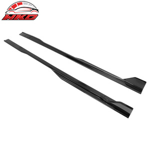 Convient pour Ford Mustang Dark Horse 2024-2026, jupes latérales style GT500, noir brillant - Product Image 4