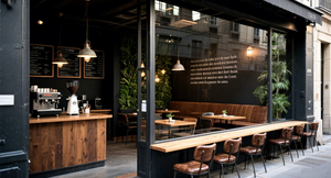 Mostrador de Café de Madera Personalizado |   Muebles de Café con Iluminación LED para Diseño de Interiores |   Mobiliario a Medida para Cafeterías, Diseño de Cafeterías - Product Image 4