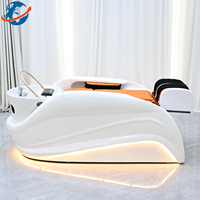 Fauteuil de Massage Électrique de Luxe 4D pour Tête, Corps Entier, Lit de Shampoing à Airbag, Chaise de Coiffure Thaïlandaise, Mobilier de Salon Moderne