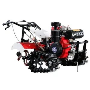 Bahçe çapa makinesi 2wd iki tekerlekli traktör mikro toprak işleme makinesi mini tarım makineleri yeke makinesi