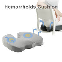Coussin orthopédique personnalisé en mousse à mémoire de forme pour le coccyx, ergonomique pour voiture et chaise de bureau, soulagement de la pression et de la douleur