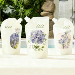 Bolsa Doypack con Boquilla para Champú, Recargable, Biodegradable y Reciclable, Impresa Personalizada de Alta Calidad, para Crema de Manos y Cuidado de la Piel - Product Image 1