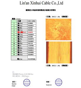 Câble coaxial RCA en alliage or et argent pour microphone et moniteur - Product Image 4