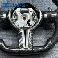 Volant de voiture en fibre de carbone pour BMW Série F X3 X5 X6 F30 F10 E70 E80 E71 E90 E92 E88 E91 F11 F20 F22 Volant OEM