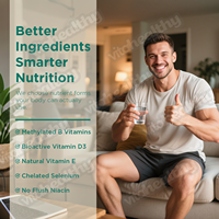 Vitahealthy OEM/ODM Multivitamines pour Hommes en Capsules Certifiées GMP – Complément Multivitaminé et Minéral pour le Bien-être Masculin
