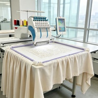 Machine à broder les casquettes professionnelle informatisée, machine à broder à 15 aiguilles pour la décoration de chapeaux