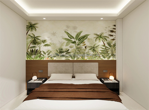 Juego de Muebles Personalizados para Hoteles de 3 Estrellas, Juego Completo de Dormitorio con Cama de Madera, Armario, Sofá, Mesitas de Noche, Mueble para TV y Mesa Auxiliar - Product Image 5
