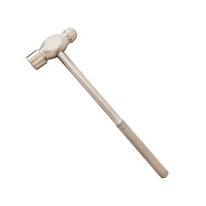 Martillo de Bola de Titanio No Magnético HENITUER T1080 con Mango de Titanio para Uso Doméstico, Médico y en la Industria Aeronáutica - Product Image 1