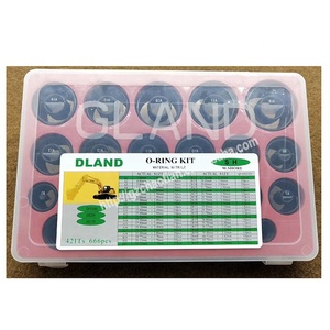 Kit de Juntas Tóricas para Excavadora, Kit de Sellos de Aceite Hidráulicos de Goma, Piezas para Maquinaria de Construcción - Product Image 3