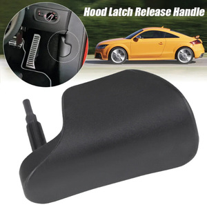 Hood Latch Release <b>Handle</b> 8J2823533C for Audi TT TTS 2006-2014 Right Hand Drive Plastic <b>Replacement</b> Part - Product Image 1