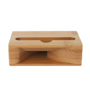 Custom Logo Eco Friendly Bamboo No Battery Passive <b>Speaker</b> Desktop Phone Stand for Welcome Gifts - Product Image 4