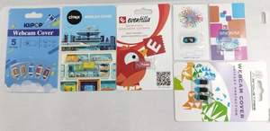 <span class=keywords><strong>Cache</strong></span>-objectif d'appareil photo d'ordinateur avec logo, autocollant de <span class=keywords><strong>webcam</strong></span> pour téléphone <span class=keywords><strong>portable</strong></span> - Product Image 4