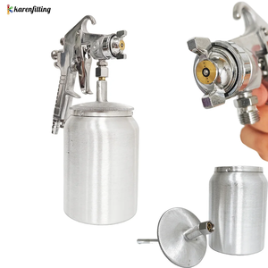 Pistolet pulvérisateur de peinture à émulsion W-77S 2.0mm 2.5mm 3.0mm à aspiration haute pression pour apprêt et peinture au latex - Product Image 3