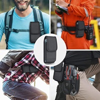 Casing Ponsel Pintar Portabel Khusus untuk Perjalanan dengan Klip Taktis & Tempat Kamera FLIR, Dilengkapi Sabuk Pengikat