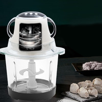 Hachoir à viande électrique multifonctionnel en acier inoxydable avec moteur en cuivre pur à longue autonomie, mélangeur à pâte haute capacité 6L pour restaurant