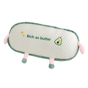 หมอนข้างยาวรูปถั่วน้ำแข็ง A Miao ช่วยบรรเทาอาการปวดหลัง รองรับขา และช่วยให้นอนตะแคงได้ บรรจุใยฝ้าย PP - Product Image 5