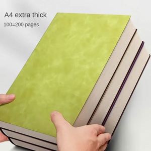 Custom Printing A5 Custom Color Soft Leather Hardcover Thread Sewn Planner Lined Pu Cover Diary <b>Journal</b> - Product Image 2