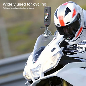 Support de fixation pour caméra d'action sur pare-brise de moto en alliage d'aluminium pour <span class=keywords><strong>GoPro</strong></span> Hero DJI Osmo 6 Insta360 Go Ultra X5 Logo personnalisé en usine - Product Image 5