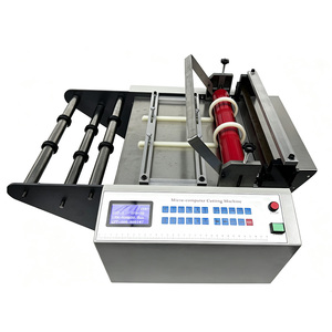 Machine de découpe industrielle multifonctionnelle, coupe-tubes automatique de 600 mm de largeur avec affichage LED pour tube thermorétractable et tuyau en PVC - Product Image 4
