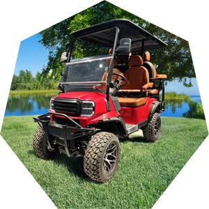 รถกอล์ฟไฟฟ้าสำหรับล่าสัตว์4ที่นั่ง150A ใช้ตะกั่วกรดและลิเธียม - Product Image 4