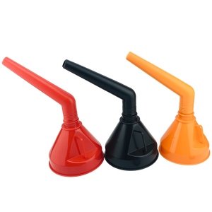 130 mm funil plástico com filtro preto amarelo vermelho <span class=keywords><strong>3</strong></span> cores para motocicletas carro reabastecer motores a gasolina - Product Image 6