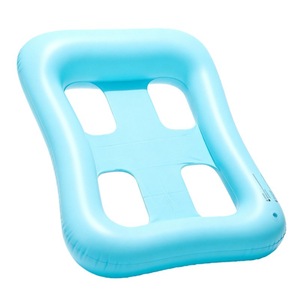 Flotador Inflable Individual de PVC para Piscina, Hamaca Acuática Plegable, Accesorio para Natación - Product Image 2