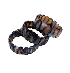 Bracelet en pierres semi-précieuses naturelles, fait main, en agate, prix de gros, cadeau - Product Image 2