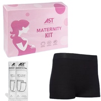 Kit de travail de maternité personnalisé articles de maternité sous-vêtements post-partum jetables doublures périnéales noisette