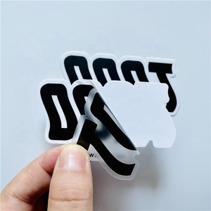 Tùy Chỉnh In Ấn Tự Dính Mỹ Phẩm Tư Nhân Chết Cắt <span class=keywords><strong>Logo</strong></span> Rõ Ràng Vinyl Matte/Glossy Transparent Pet Stickers Giấy - Product Image 6