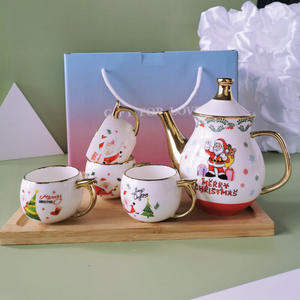 Juegos de Tazas Completos Nórdicos, Juegos de Tazas de Té de Papá Noel, Tazas para el Hogar y la Sala de Estar - Product Image 2