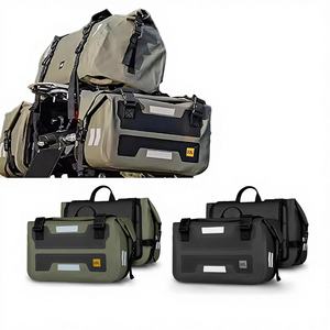 Sacoche de <span class=keywords><strong>selle</strong></span> de <span class=keywords><strong>moto</strong></span> étanche en PVC, réfléchissante pour la nuit, sacs arrière et latéraux, sacs de transport doubles pour <span class=keywords><strong>moto</strong></span> - Product Image 1