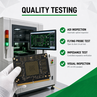 Akselerator OAM Any-Layer HDI (ELIC) 40 Lapisan Modul AI OCP Produsen Perakitan PCB/PCBA Kustom Bahan Ultra Low Loss BGA