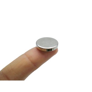 ביצועים גבוהים 10 מ "מ dia neodymium n42 מגנט ndfeb 2 עובי מ" מ עבור אוזניות כיפוף קבוע ריתוך כולל - Product Image 2