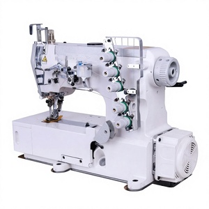<span class=keywords><strong>Macchina</strong></span> da Cucire Interlock a 3 Aghi e 5 Fili, Trasmissione Diretta, <span class=keywords><strong>Letto</strong></span> Piatto, Alta Velocità, Cucitura Industriale Interlock a 3 Aghi - Product Image 2