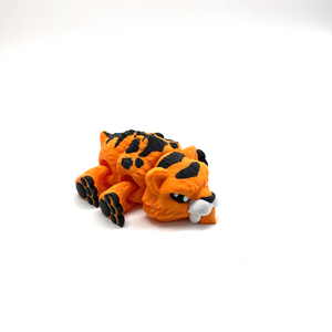 Produit transfrontalier le plus vendu : Figurine articulée intégrale en PLA imprimée en 3D, adorable tigre à dents <span class=keywords><strong>de</strong></span> <span class=keywords><strong>sabre</strong></span> - Product Image 4