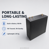 Generador de Señales RF Portátil de Modo Dual, 100MHz-8GHz FM Analógico, 130MHz-1500MHz, Fuente de Prueba de Espectro Extendido, Control Remoto