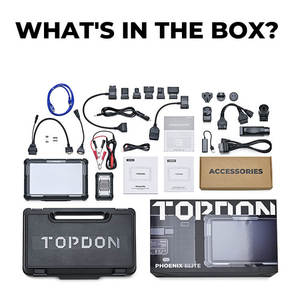 TOPDON Outil de diagnostic de voiture OBD OBD2, outil de diagnostic de tablette le plus récent, outil de numérisation de diagnostic - Product Image 6