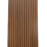 Panneaux muraux et de plafond en composite bois-plastique (WPC) imperméables pour usage extérieur, hôtels, villas et commerces