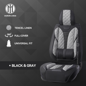 Funda de Asiento de Coche Premium Marcan, Ajuste Universal 360, Funda Completa Transpirable, Cojín para Asiento de Auto para Honda, Toyota, Benz - Product Image 1