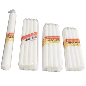 Wholesale Custom Logo Tall <strong>White</strong> <strong>Candle</strong> in Bulk - Product Image 2