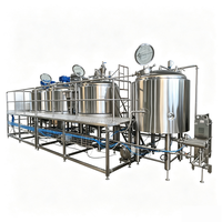 Système de brassage de bière complet à quatre vases de 1000L 4V pour la production de bière artisanale