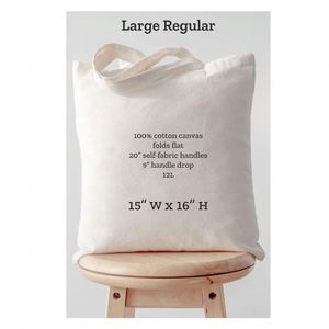 Custom Logo Printed Eco Recyclable Reusable <b>Plain</b> Natural Beige <b>Canvas</b> Tote Bag Blank Calico Shopper Bags for Beach Travel - Product Image 2