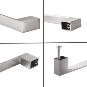 80mm 160mm Lange Goldpolierte Schrankgriffe Möbel Kleiderschrank Dekoration Küchengriffe - Product Image 6