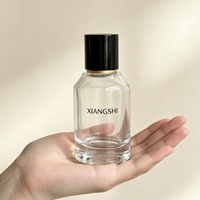 Frasco de Perfume Magnético para Hombre 100ml, de Lujo, Base Pesada de Vidrio, Fragancia de Nicho, Pulverizador Vacío, Serigrafía, Venta al por Mayor