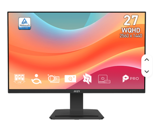 สินค้าใหม่ MSI PRO MP273Q E7 จอภาพ 27 นิ้ว ความละเอียด 2560 x 1440 WQHD 75Hz HDR พร้อมแผงป้องกันแสงสะท้อน IPS จอแบน สำหรับธุรกิจ ใช้กับเดสก์ท็อป - Product Image 6