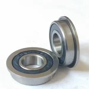F6900-2RS high quality bicycle bike bearings 6900-2rs chrome steel double rubber sealed flanged bearing 10x22x6 mm