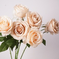 Kunstbloemen Real Touch Rozen Bloemen Bruiloftdecoratie Huwelijksbloemen Bloemstukken